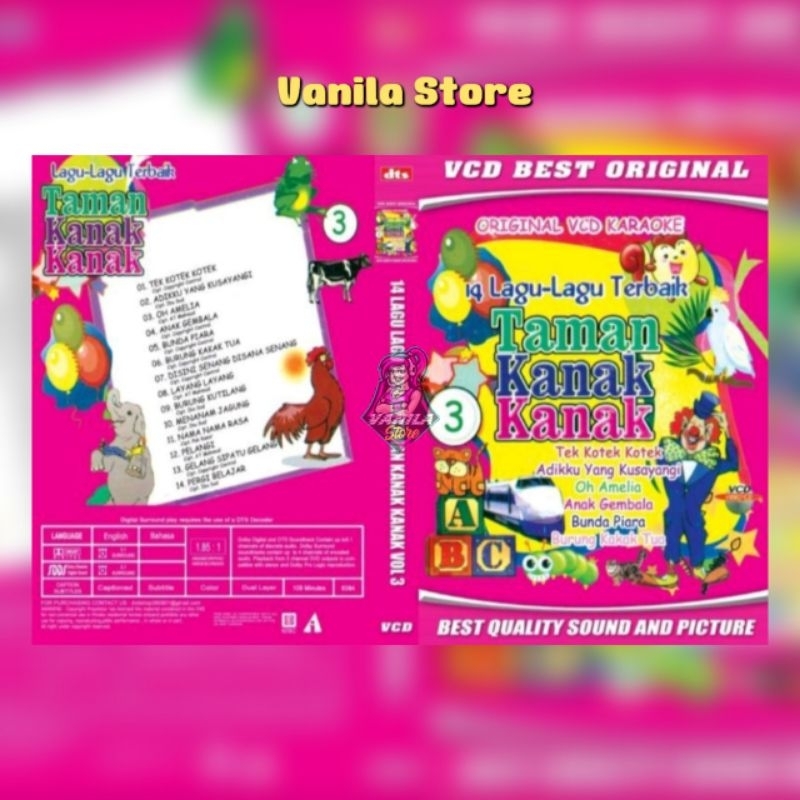 Kaset Video Musik Lagu Anak Anak Terbaik
