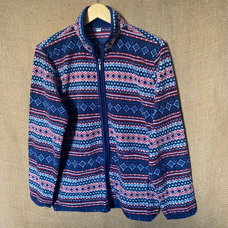 Uniqlo Fleece Tribal Jacket Man