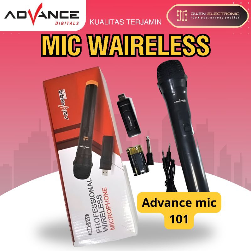 MIC WIRELESS ADVANCE MIC 101