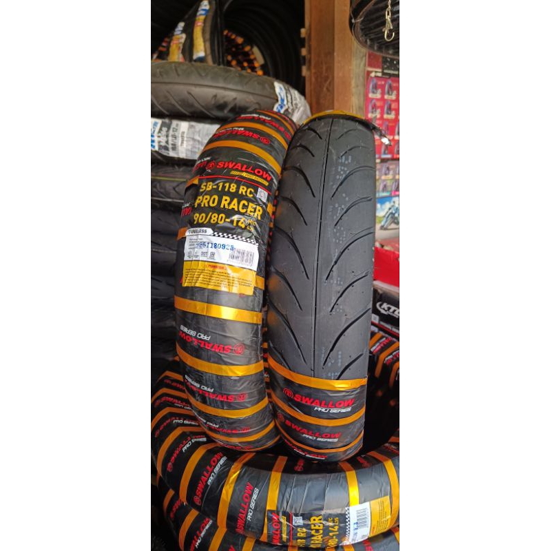 Swallow Proracer 90/80 & 100/80 ring 14" BAN MATIC SOFT COMPOUND