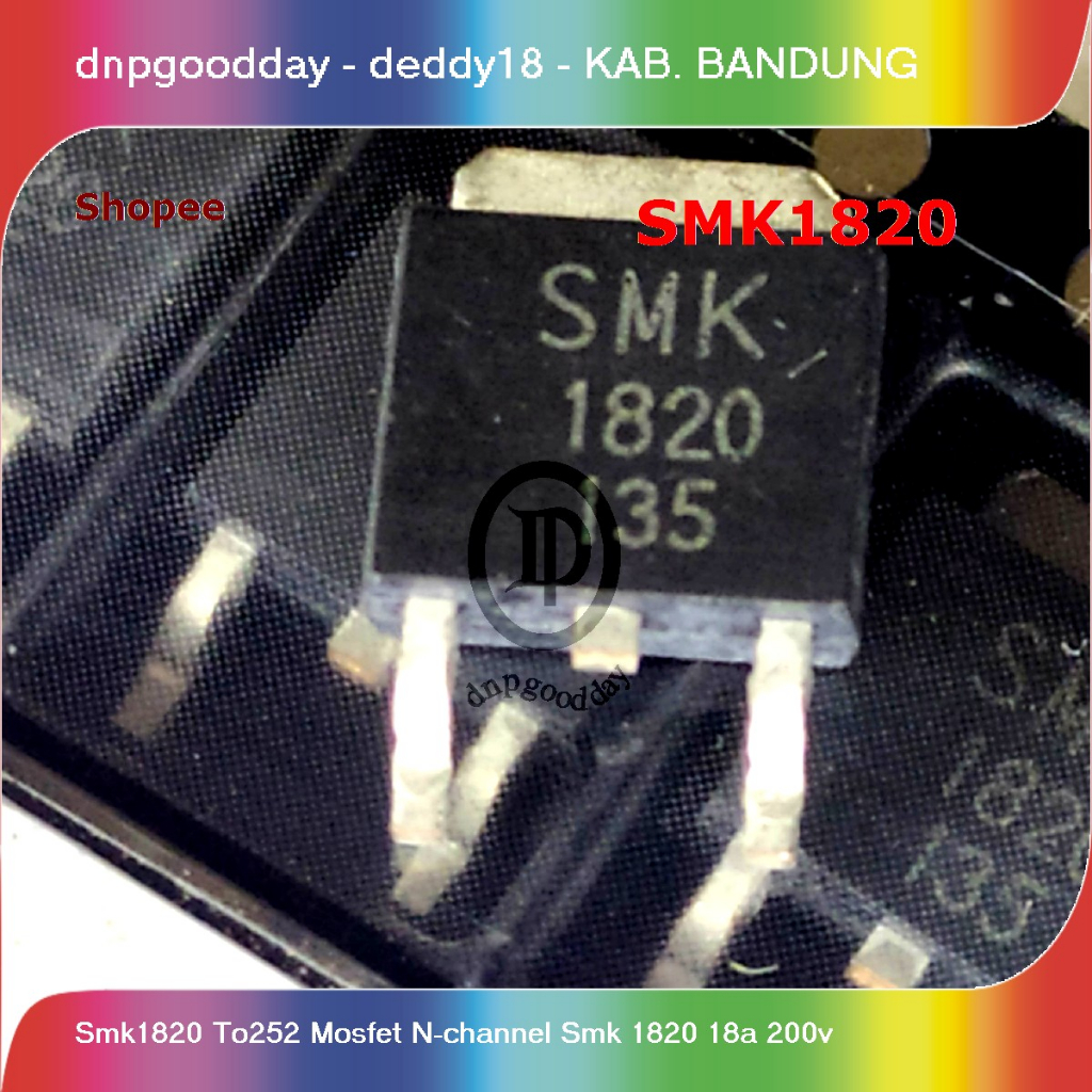 smk1820 to252 mosfet n-channel smk 1820 18a 200v