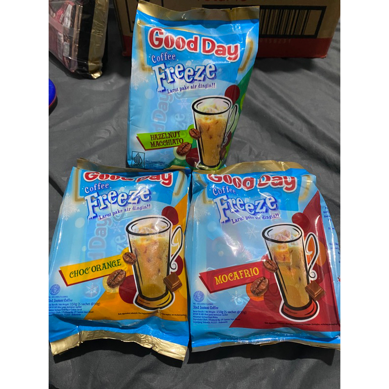 

{per pack isi 5} Good day Freeze cofee per pack isi 5pcs