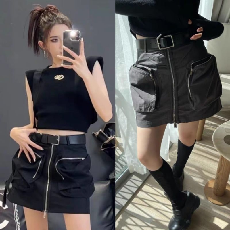 Jea Classic FF309026 Rok cargo skirt bkk
