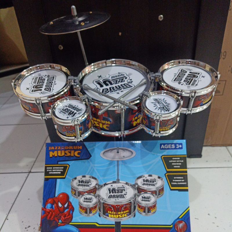 Mainan Edukasi Anak Drum Set / Mainan Drum Anak