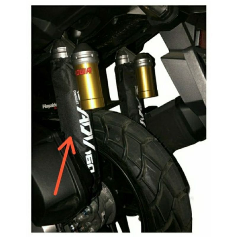 Sarung shock belakang Adv 160 Cover Shockbreaker Adv 160