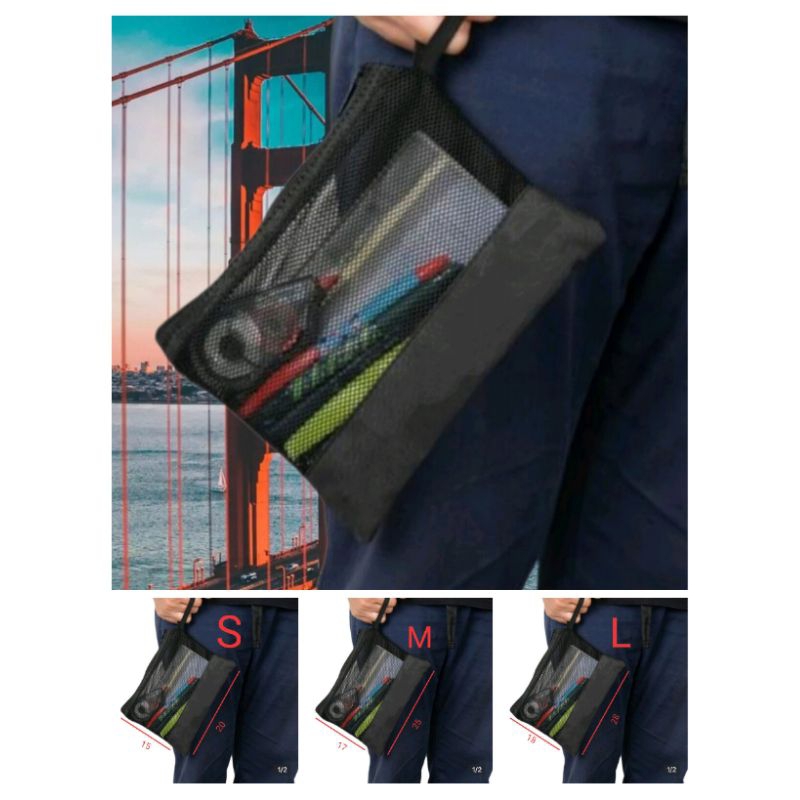 Tas jaring alat mandi/ aksesoris alat mandi