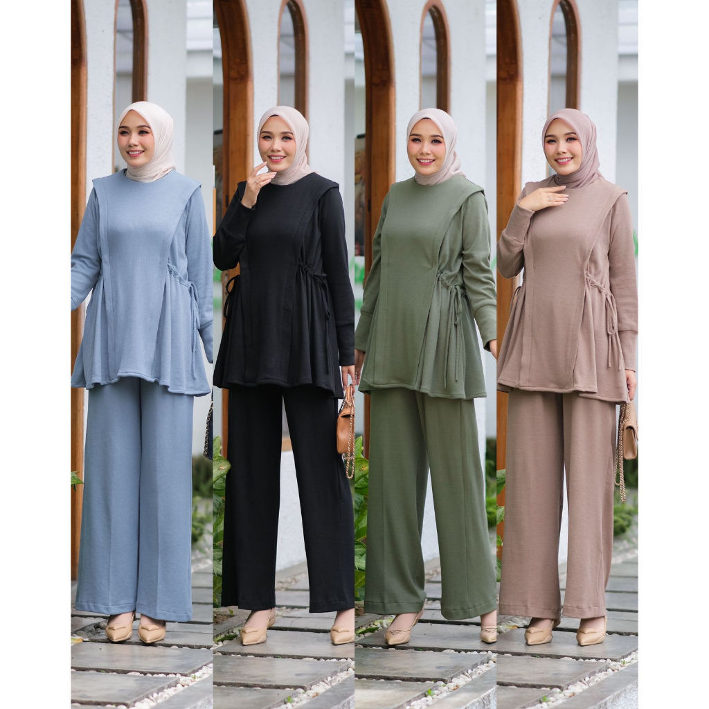 Viena setelan Oneset terbaru Premium original by D'Lovera