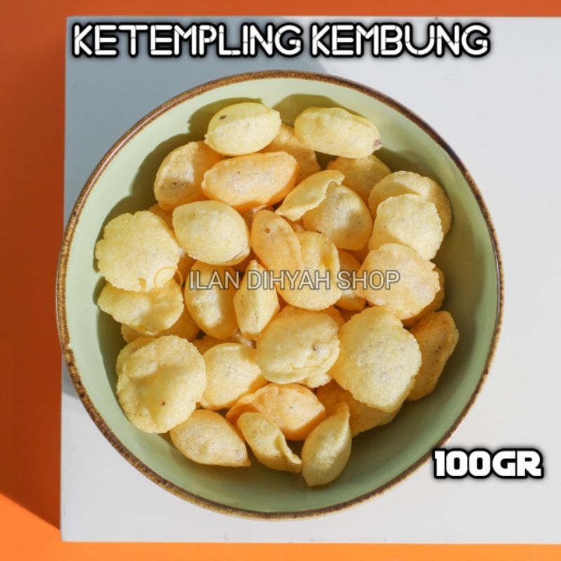 

ILAN DIHYAH SHOP - Gemblong Kembung ketempling 100gr