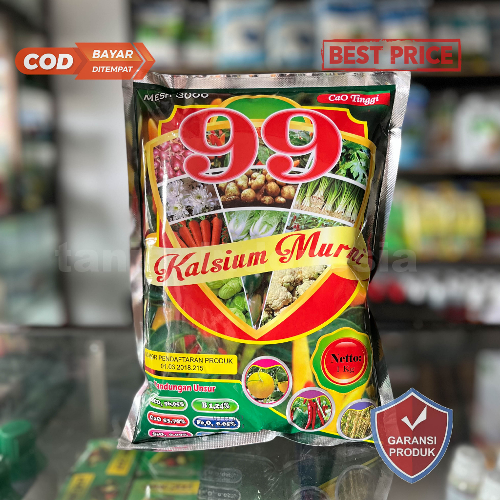 PUPUK KALSIUM MURNI 99 - 1 KG