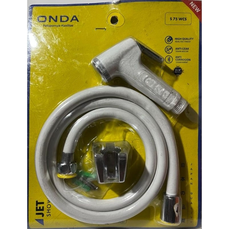 JET SHOWER ONDA S 75 WCS, S 75 LCS, S 75 PCS, S 75 MCS /Shower Cebok/Bidet/Closet/Jet Washer/Wc/Klos