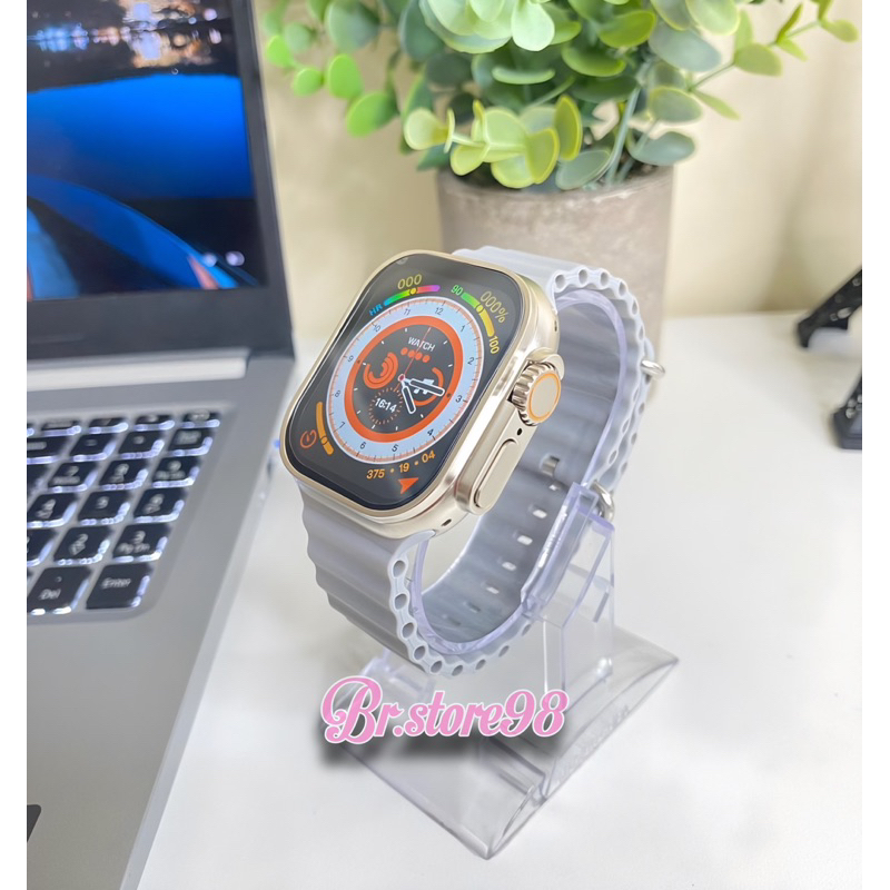 SERIES 8 ULTRA MAX JAM TANGAN ANDROID HP BISA WA FB IG TWITTER LAYAR SENTUH ANTI AIR SMARTWATCH PRIA