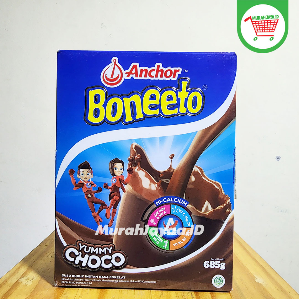 

Boneeto Coklat 685g Susu Bubuk Anak Sekolah Yummy Choco Nutrisi Pertumbuhan Anak untuk Daya Pikir dan Tubuh Aktif