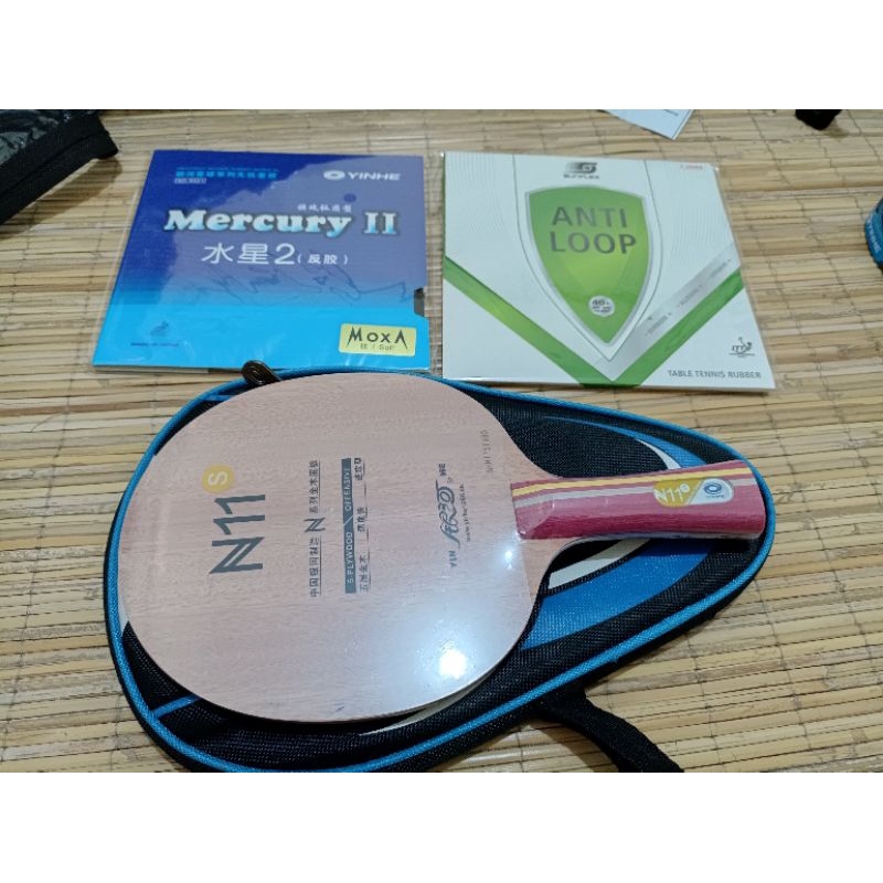 PAKET BET TENIS MEJA ANTI SPIN 02 ORIGINAL