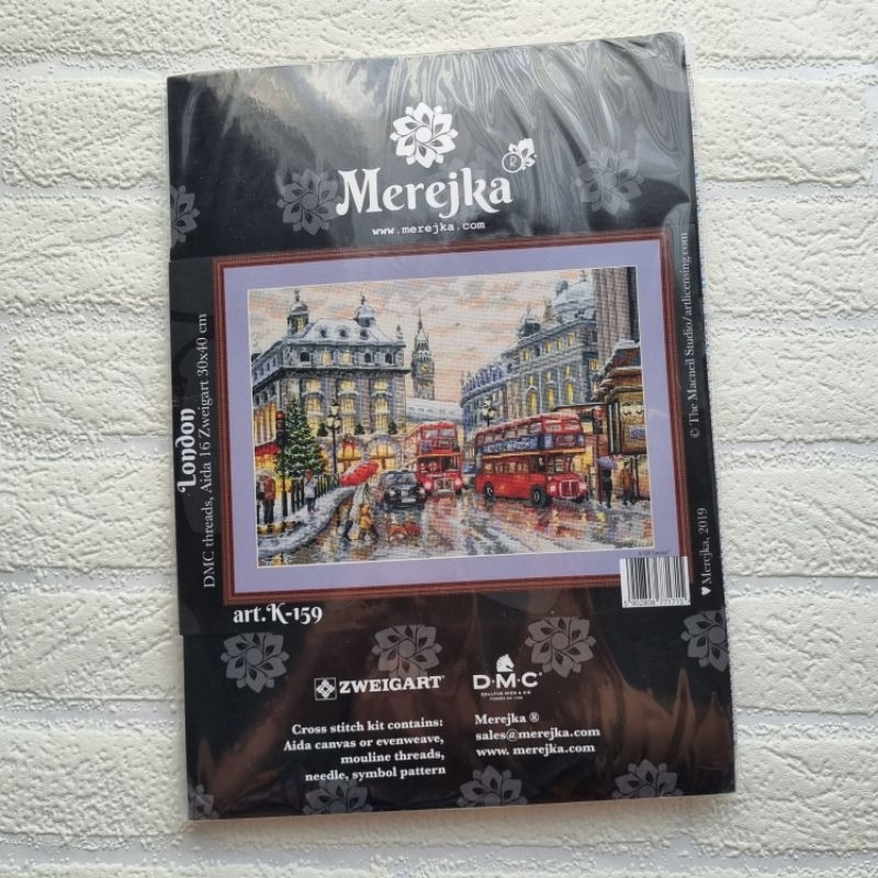 Paket Kristik Cross Stitch Original Merejka