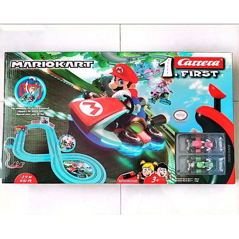 carrera First Mario Kart miniature race track original limited edition