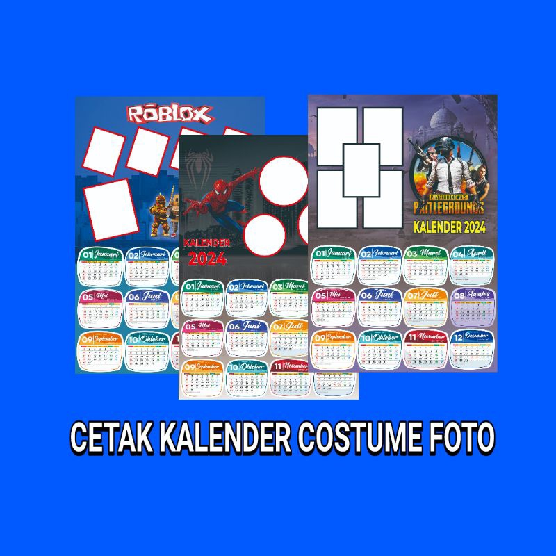 

KALENDER 2024 COSTUME FOTO KARAKTER