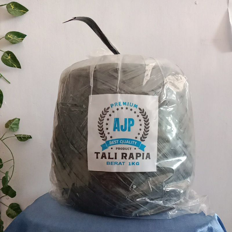 TALI RAPIA/TALI RAPIA Hitam 1KG