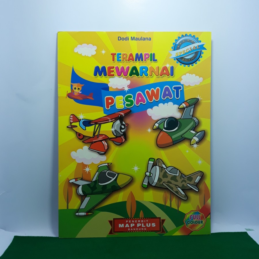 

BUKU TERAMPIL MEWARNAI PESAWAT