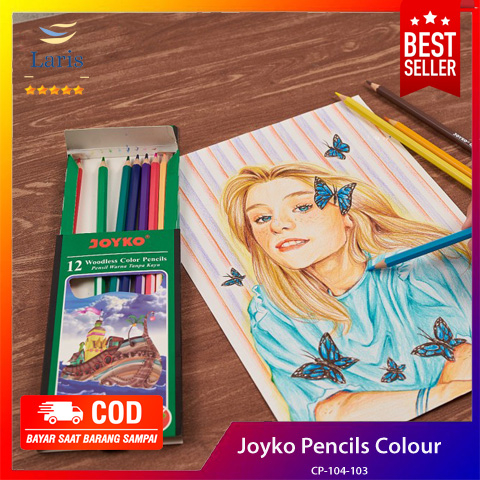 

Pensil Warna Panjang Joyko 12 Dan 24 Warna CP104 - CP103