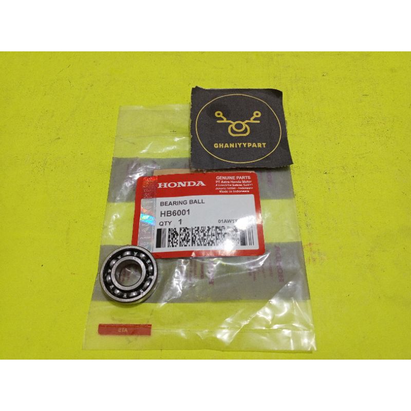 Bearing 6001 Honda bearing laher 6001 Honda bearing bantalan bola 6001 bearing