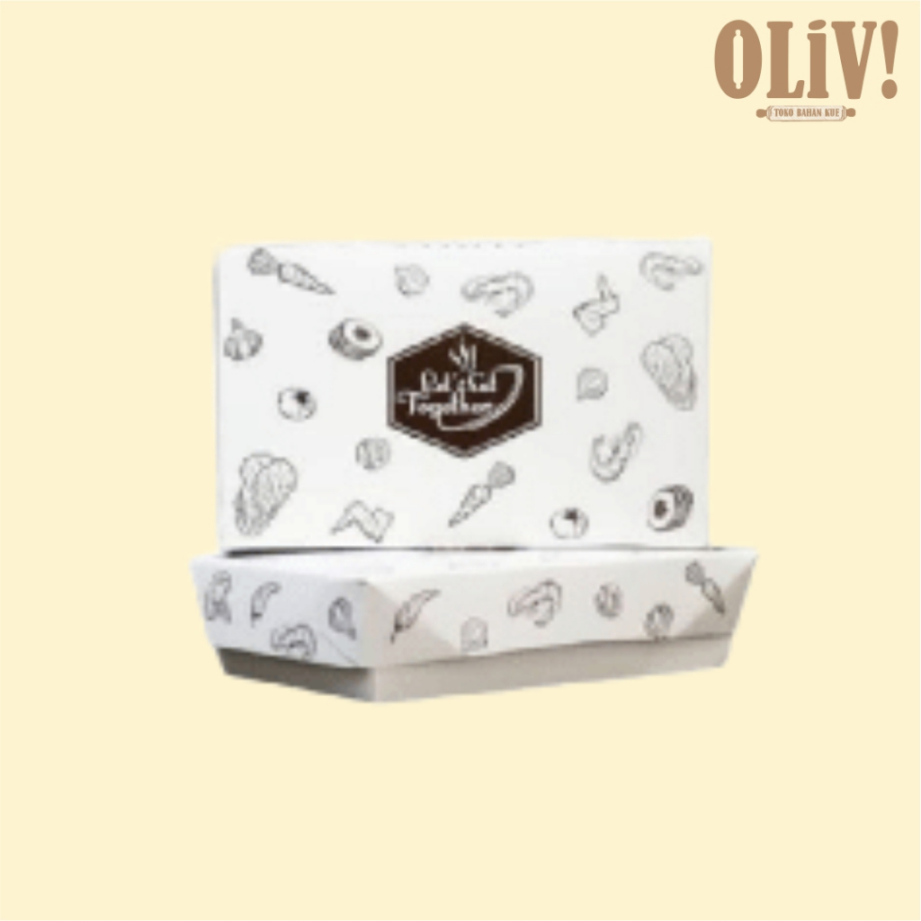 PAPER BOX WALALA MOTIF /  PAPER LUNCH BOX per 10 pcs