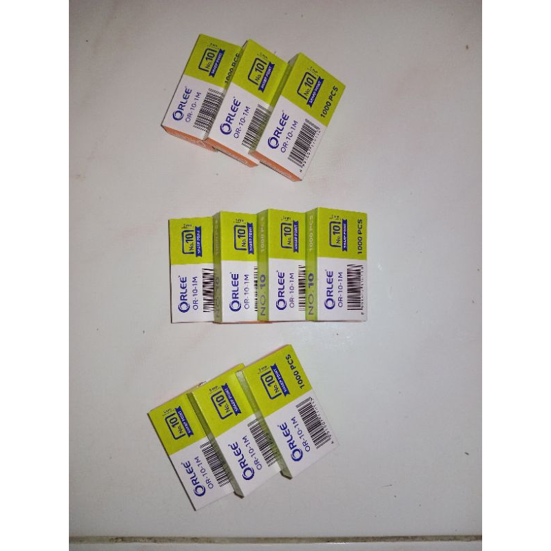 

[MIN BELANJA 20K] ISI STAPLES ISI STAPLES BESI ISI STAPLES HIJAU ISI STAPLES ORLEE ISI STAPLES ISI 10 STAPLES SEKOLAH STAPLES KERJA STAPLES KAMPUS STAPLES MURAH STAPLES SIDOARJO STAPLES LAMONGAN STAPLES PREMIUM ALAT TULIS LENGKAP