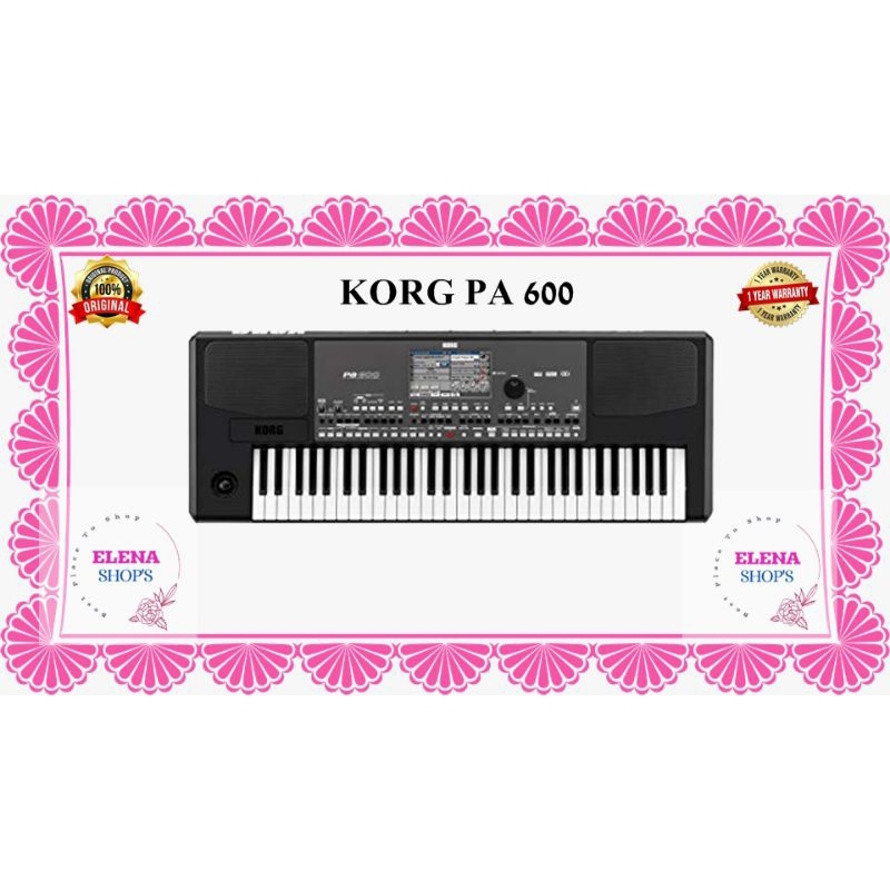 Keyboard Korg PA600/PA-600/PA 600 Garansi Resmi