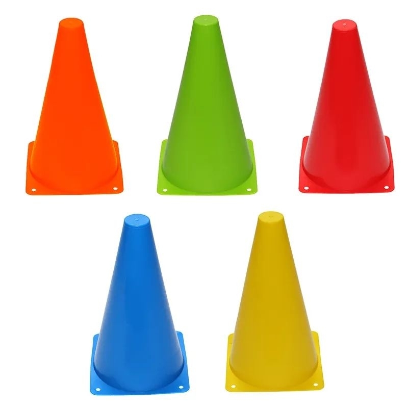 Cone Kerucut Training Latihan Olahraga Sepakbola Futsal 23cm