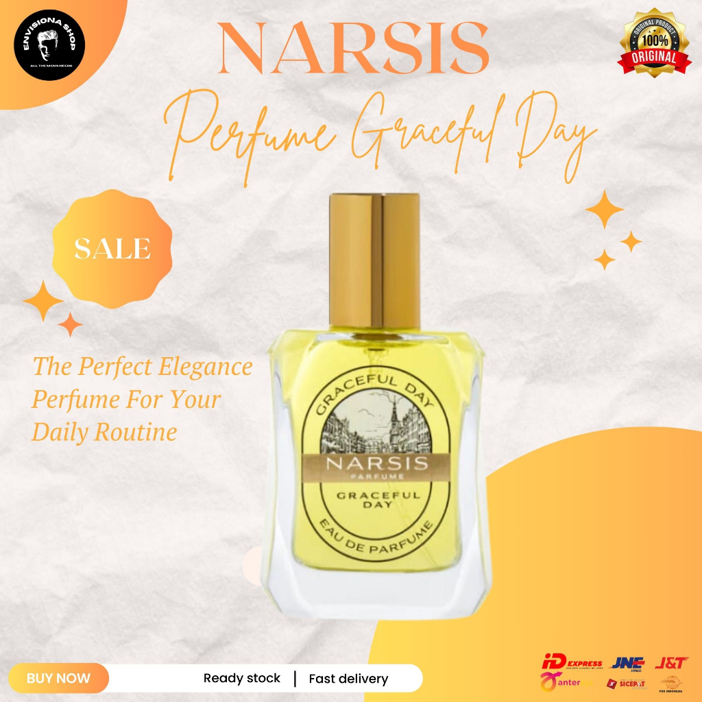 Narsis Parfum Graceful Day Eau de Perfume Original BPOM