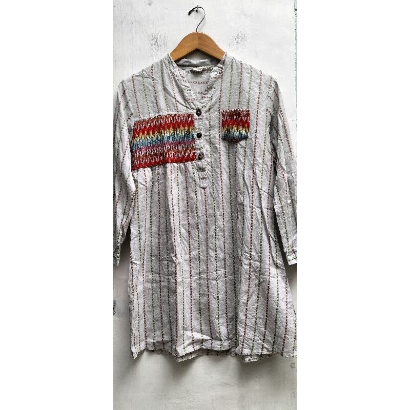 Atasan Tunik Busui Cayenne Etnik