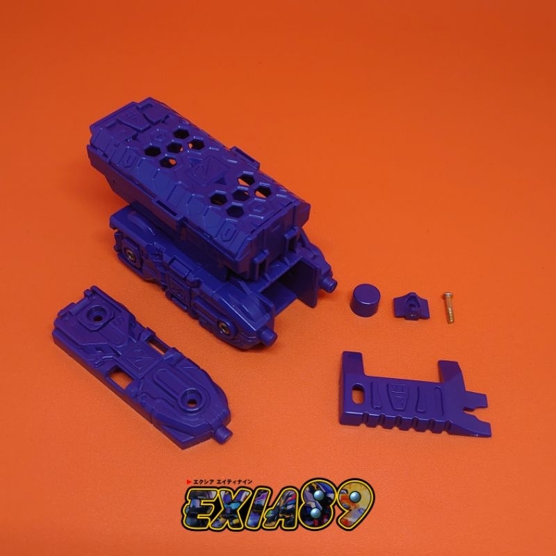 Crush Gear Nitro Part - ZVT Chassis (King Schwarz) Bandai