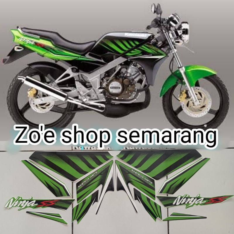 striping ninja ss 2014 hijau