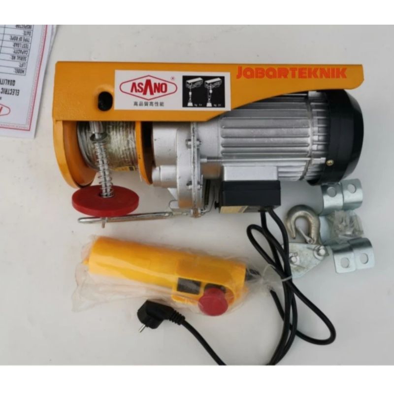 ASANO Elektrik Hoist Japan AEH0612/0620 - Katrol listrik 600kg