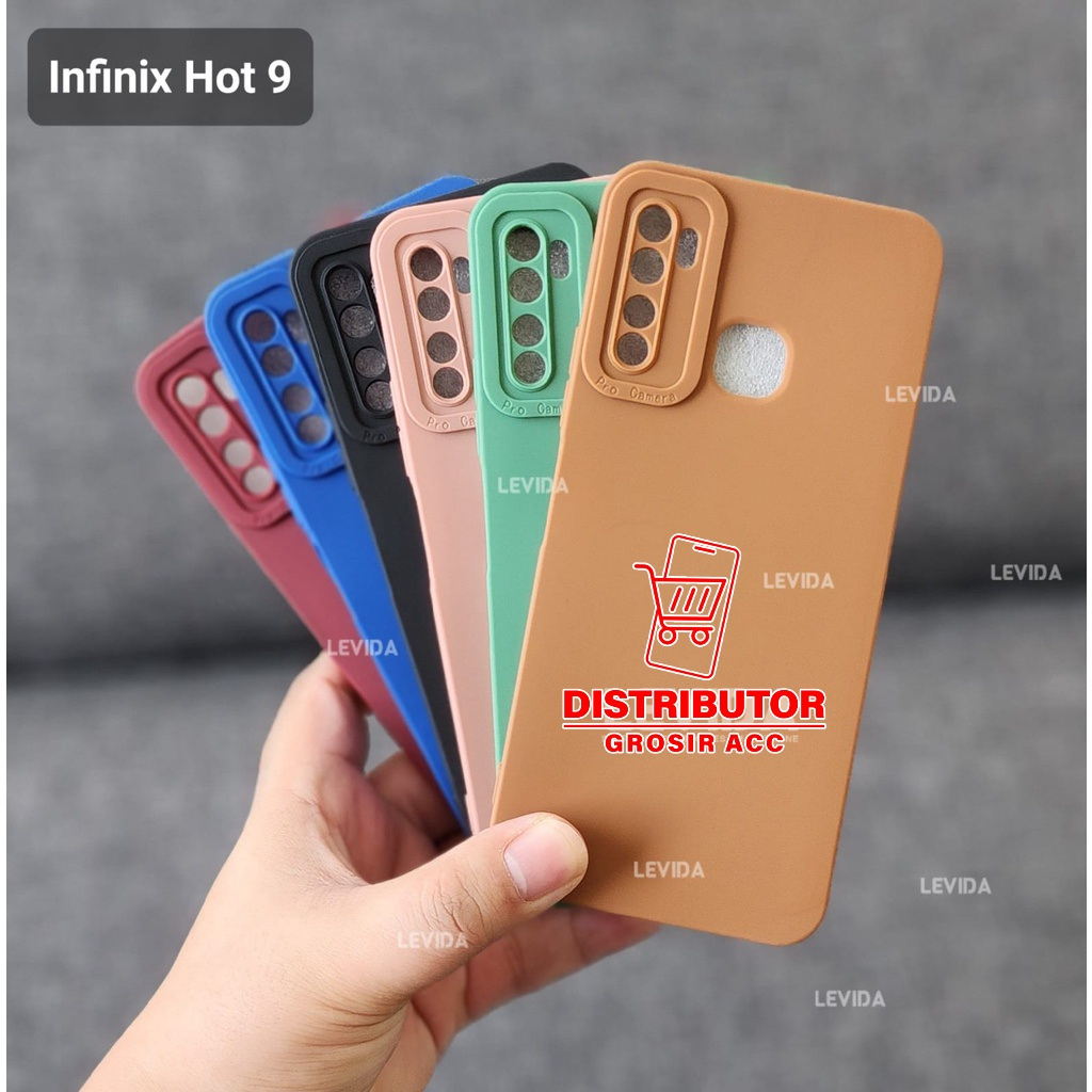 INFINIX HOT 9 CASE MACARON PRO CAMERA CASE INFINIX HOT 9