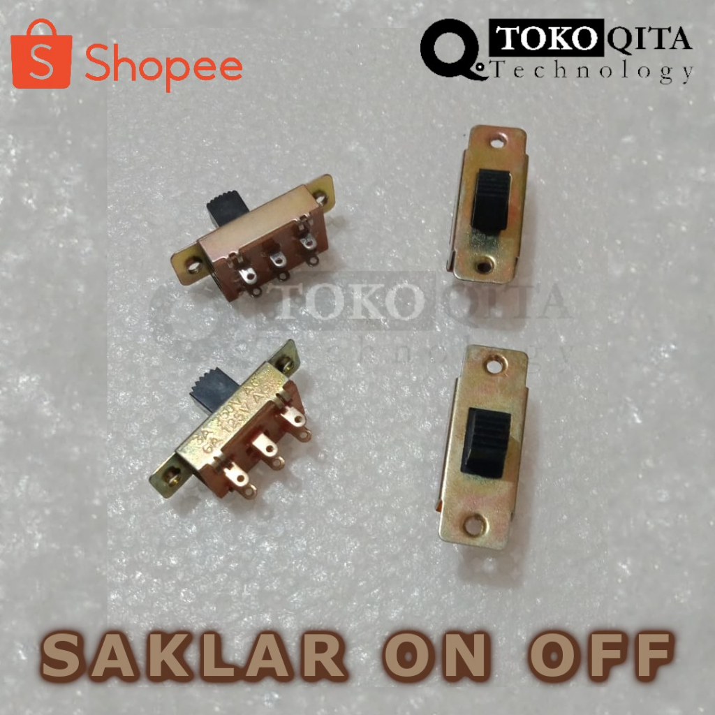 SAKLAR GESER SWITCH ON/OFF 6 PIN