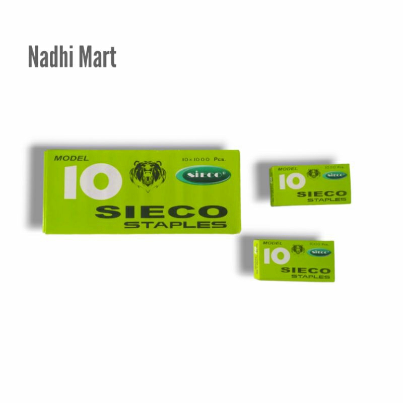 

BENEFIT/SIECO ISI STAPLES KECIL NO 10 / ISI STAPLES NO10 / ISI STAPLES KECIL