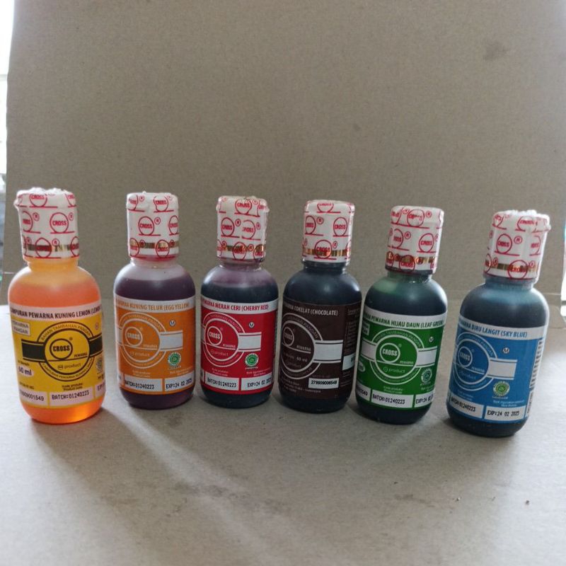 

Pewarna Makanan Cross 60 ML
