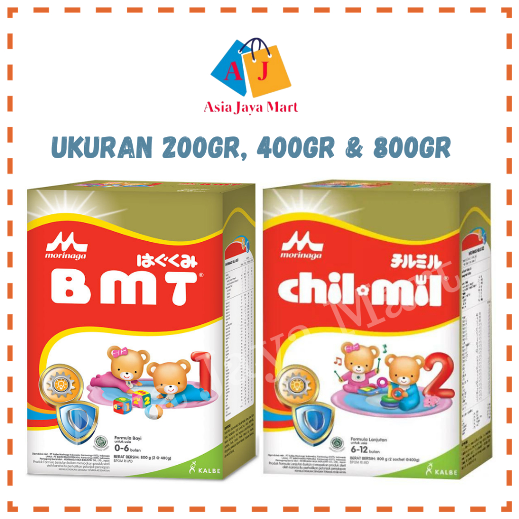 BMT 0-6 BULAN CHIL MIL 6-12 BULAN MORINAGA SUSU PENDAMPING ASI
