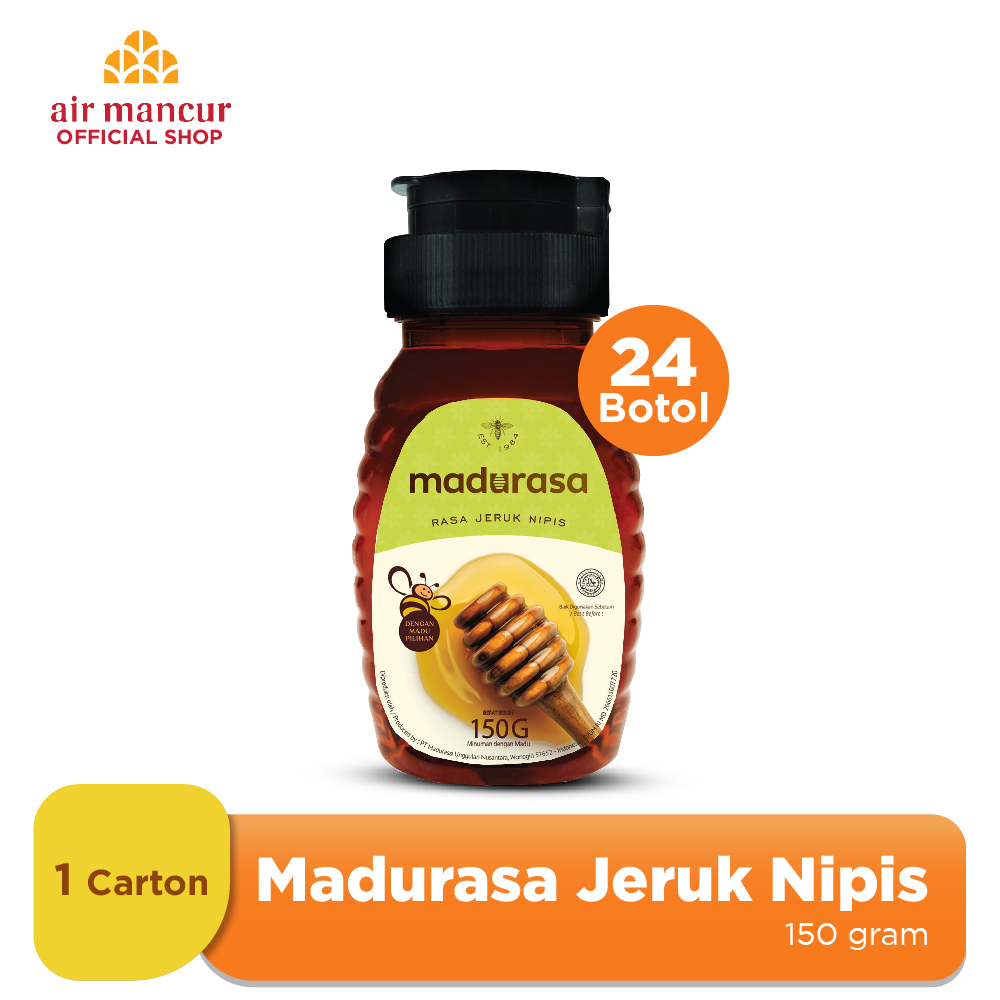 

Madurasa Jeruk Nipis 24x150gr Botol - Carton