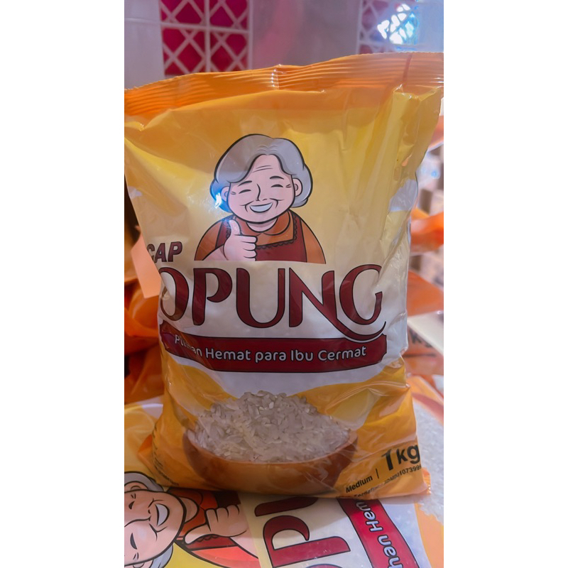 

BERAS CAP OPUNG PREMIUM 1kg !!!!