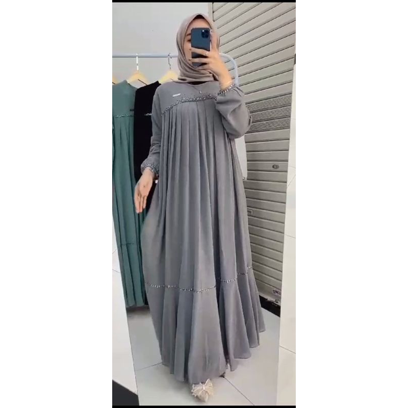 Gamis NAAMI. DESIGN terbaru original best seller