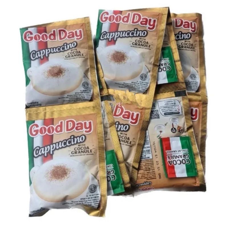 

Kopi GOOD DAY Cappucino isi 10 sachet