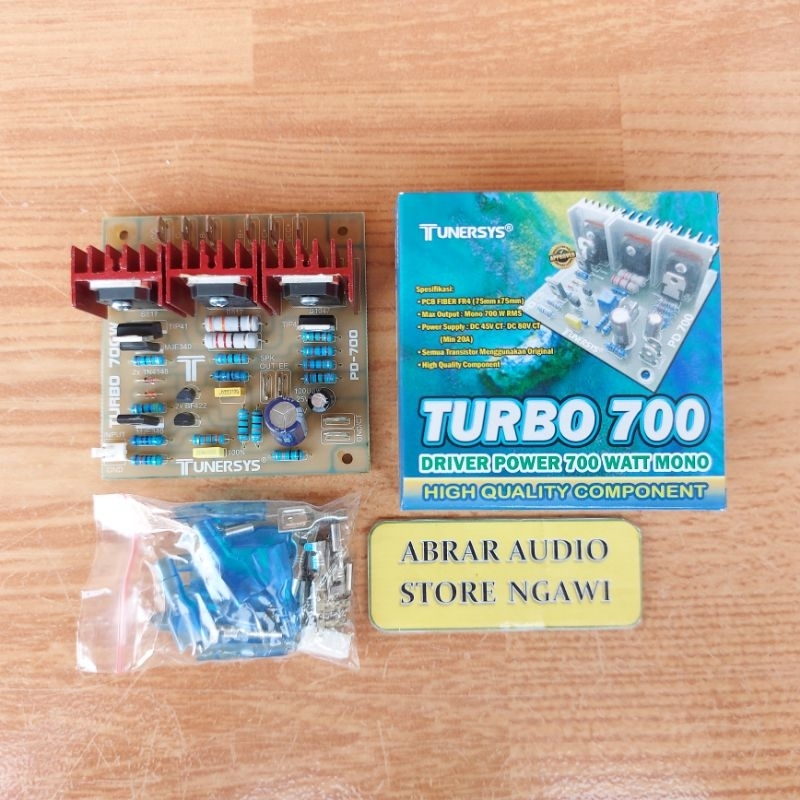 Kit Driver Turbo 700 Watt / Driver Power 700Watt Mono