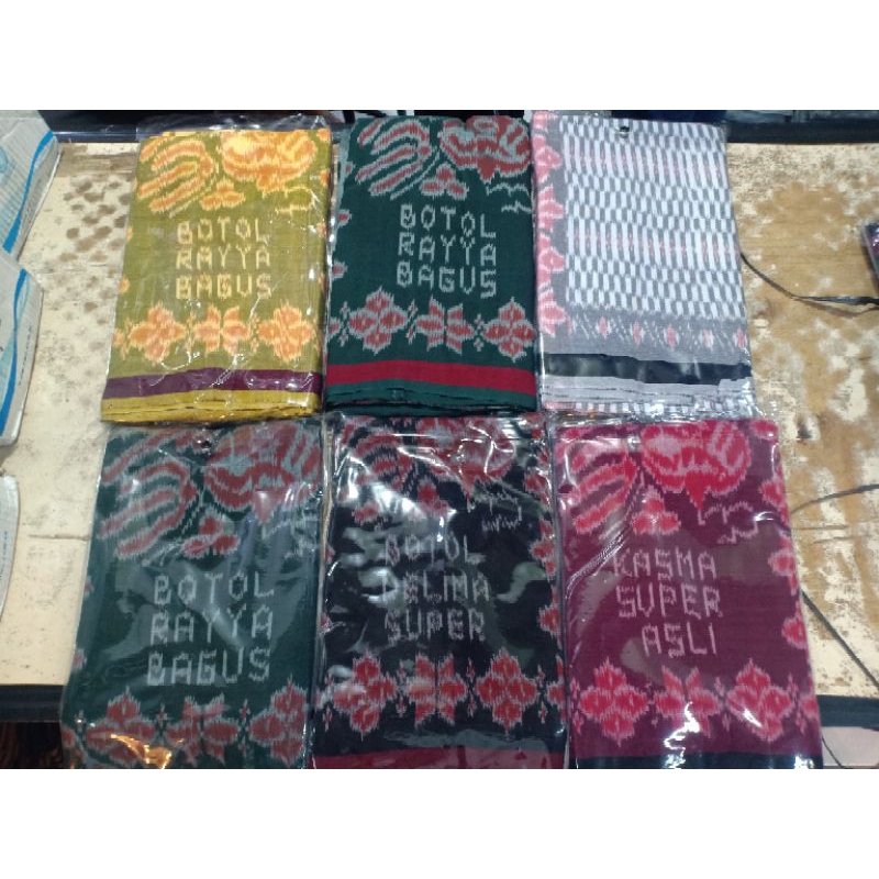 Sarung Goyor cap botol asli