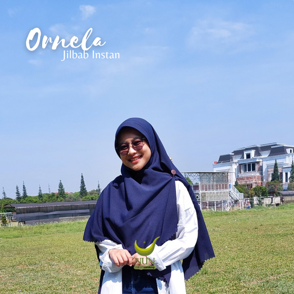 [COD] Etalase 2 Jilbab Ornela NUN JILBAB BANDUNG/jilbab instan polos/kerudung instan/kerudung pet an