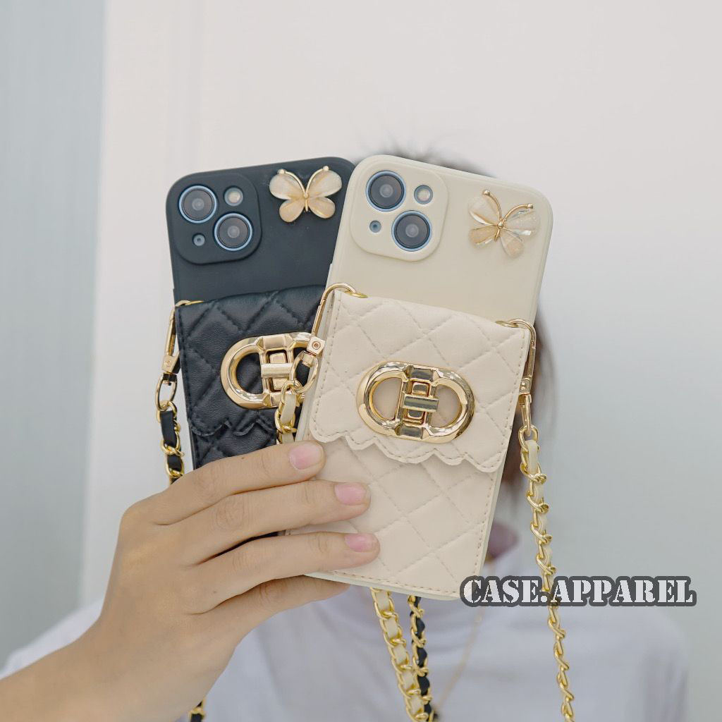 Case Dompet Tali Selempang Import For Realme C11 C12 C15 C55 C31 C33 C35 C20 C30 C21Y C17 5 5i 6 7 7