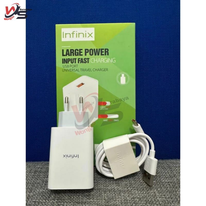 Charger Casan infinix 33W Type C Fast Charging Infinix Note 8 - Zero 8 - Zero 5