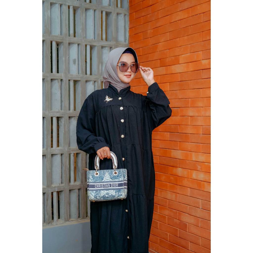 Gamis Mody Ld120 Pb145 Cringkle Airflow Pasti Promo