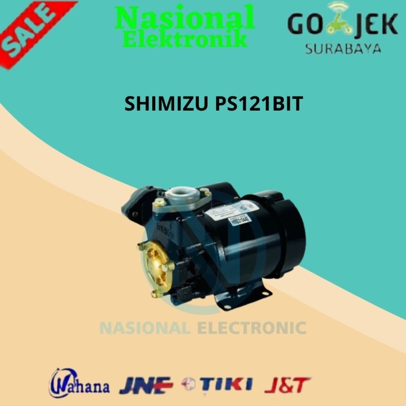 POMPA AIR SHIMIZU PS 121 BIT/POMPA AIR SHIMIZU PS121BIT/SHIMIZU PS-121BIT/POMPA AIR SHIMIZU SUMUR DA