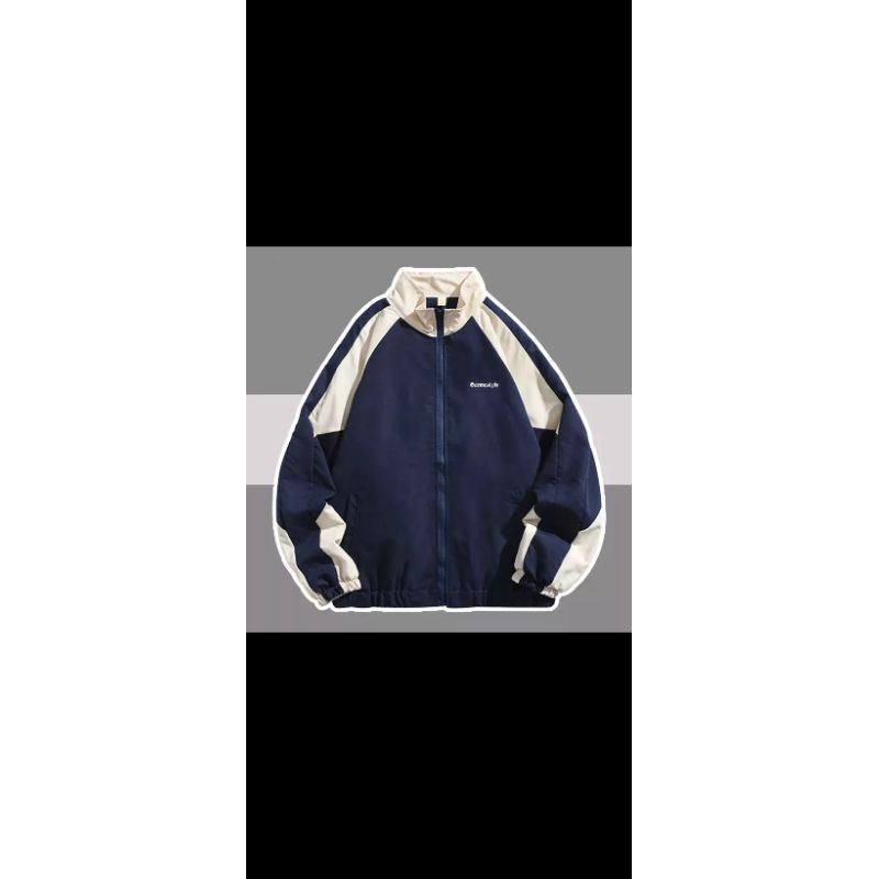 VARSITY JACKET VINTAGE SOFT PARASUT WATERPROOF MANTEL PRIA